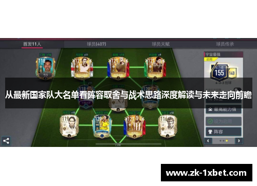 从最新国家队大名单看阵容取舍与战术思路深度解读与未来走向前瞻